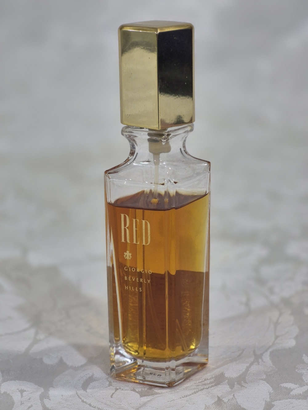 Red Giorgio Beverly Hills 50 Ml Bottle With Some Used.